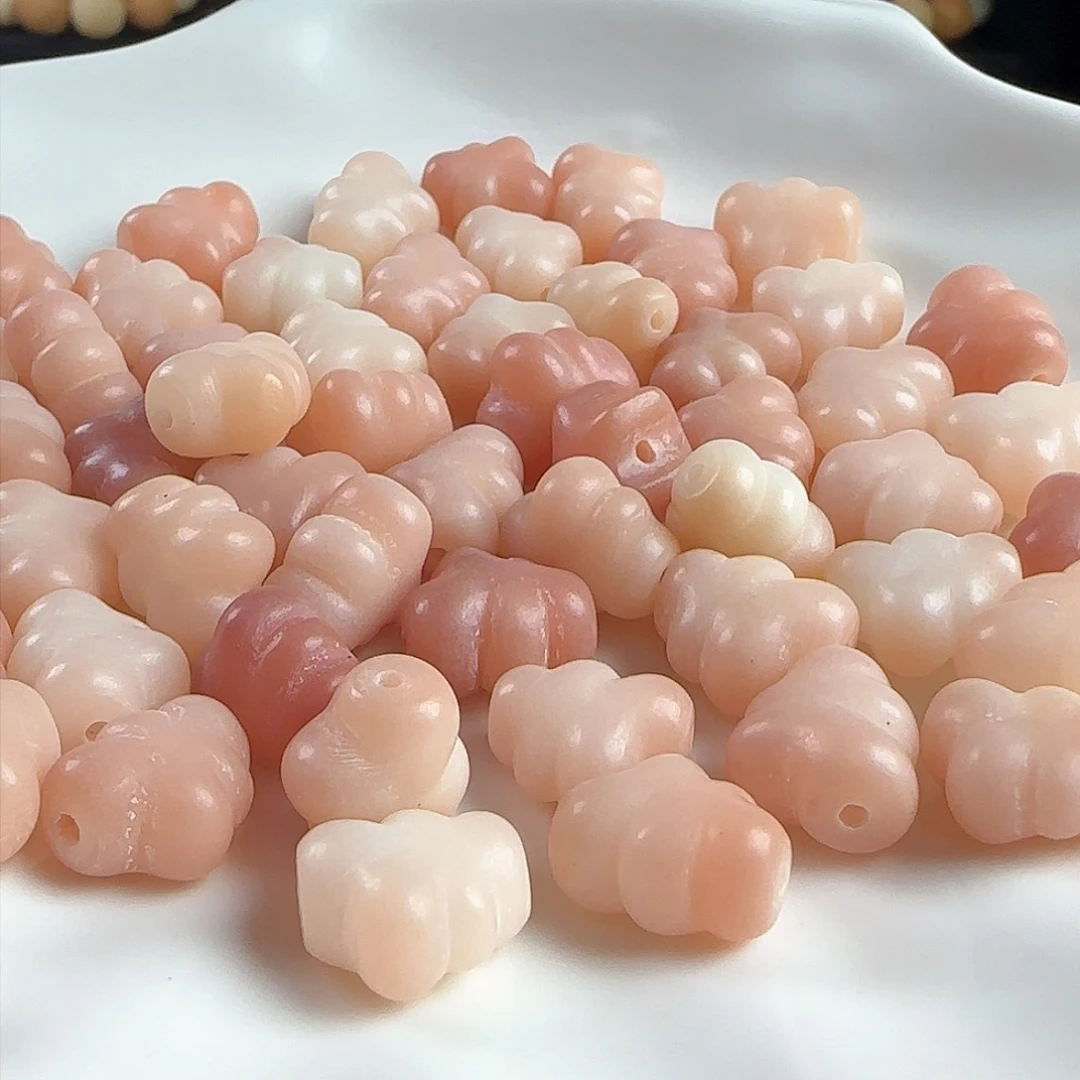 菩提根/象牙果手串卡13粉色云朵20颗➕2颗