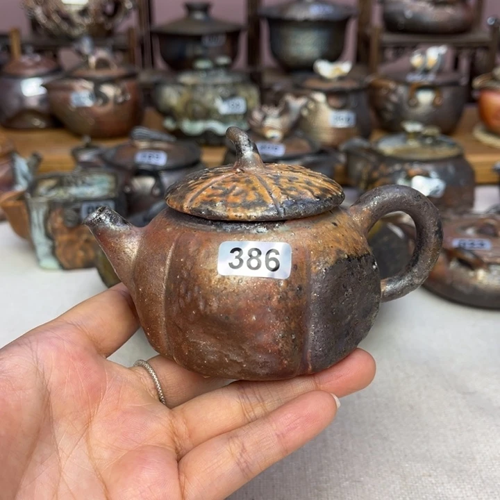 壶裸柴烧陶瓷茶具