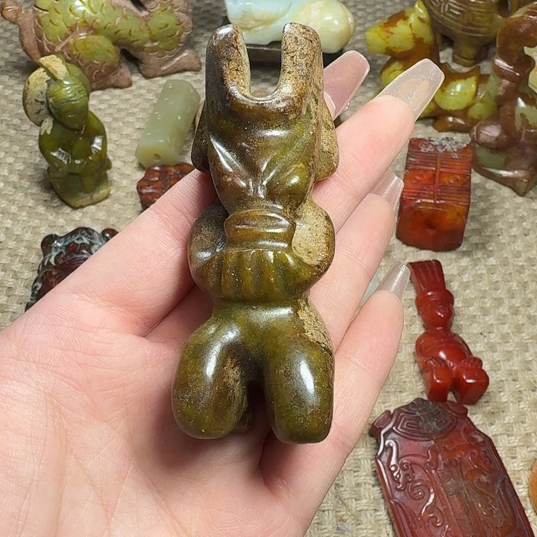 白玉菩提吊坠挂件