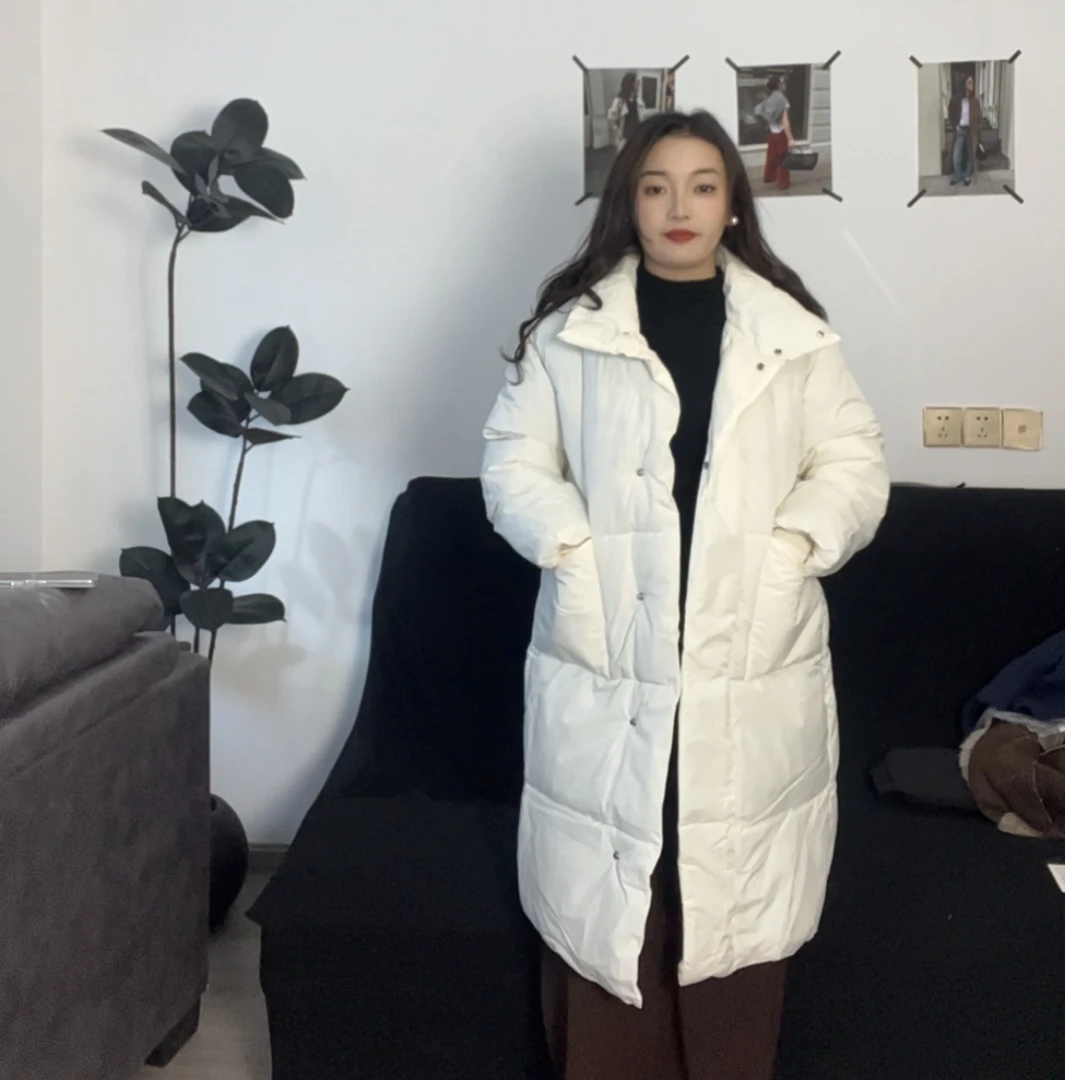 Z·G｜中长款白鸭绒外套