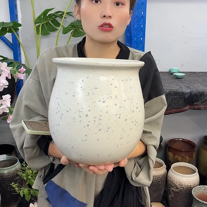 22+25 -粗陶花盆有孔