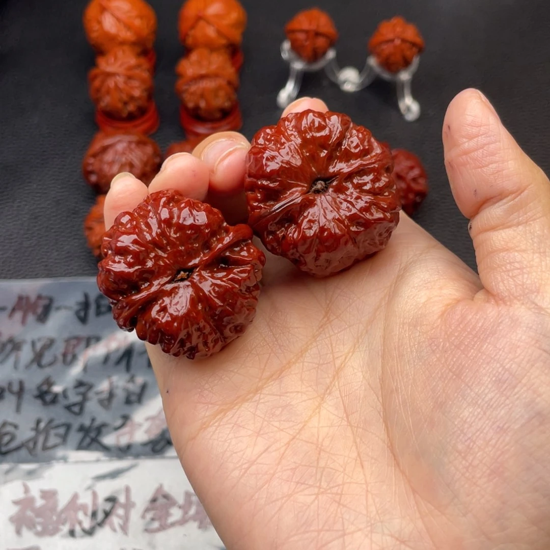 文玩核桃把件—****—蛤蟆福利微瑕