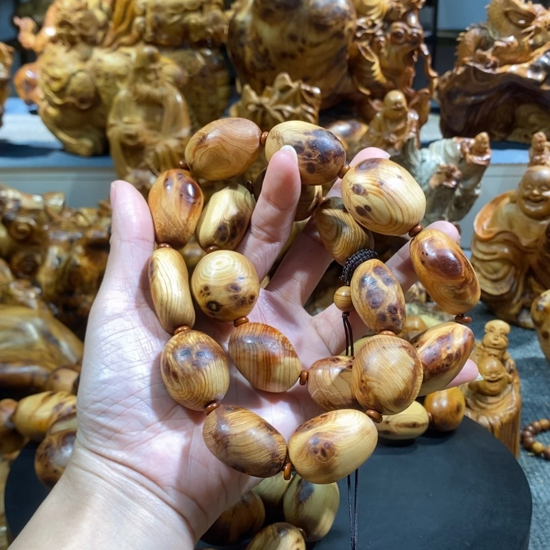 木崖柏工艺品手持串