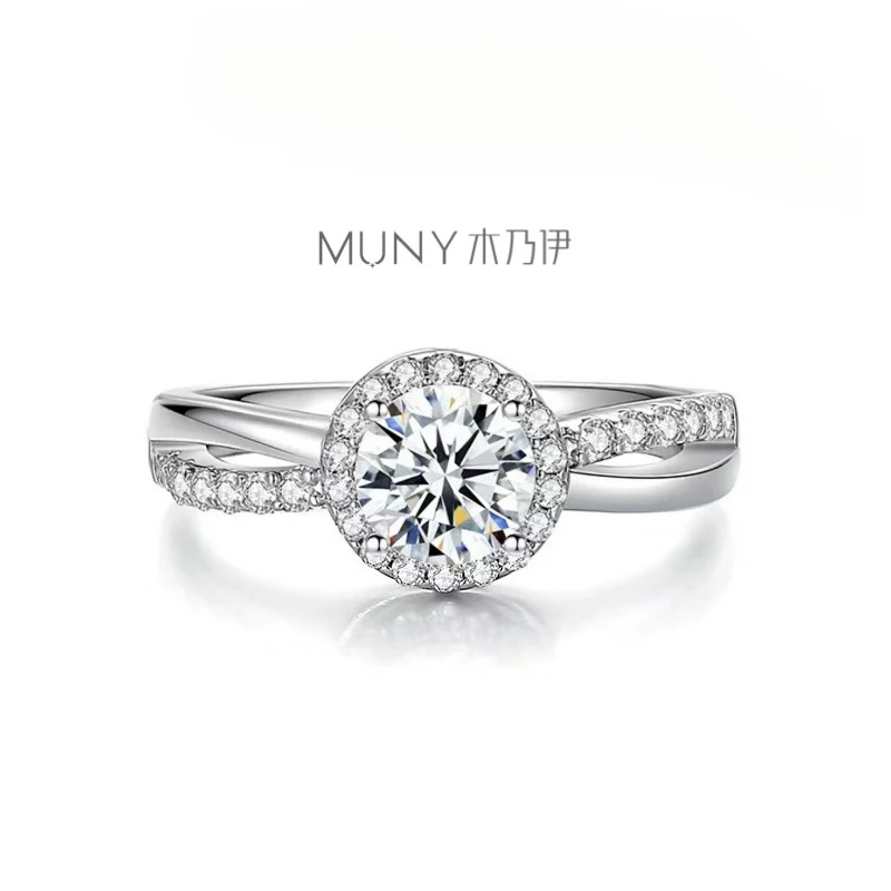 925银锆石戒指 MUNY木乃伊 星点戒指925银恋爱送女友轻奢设计