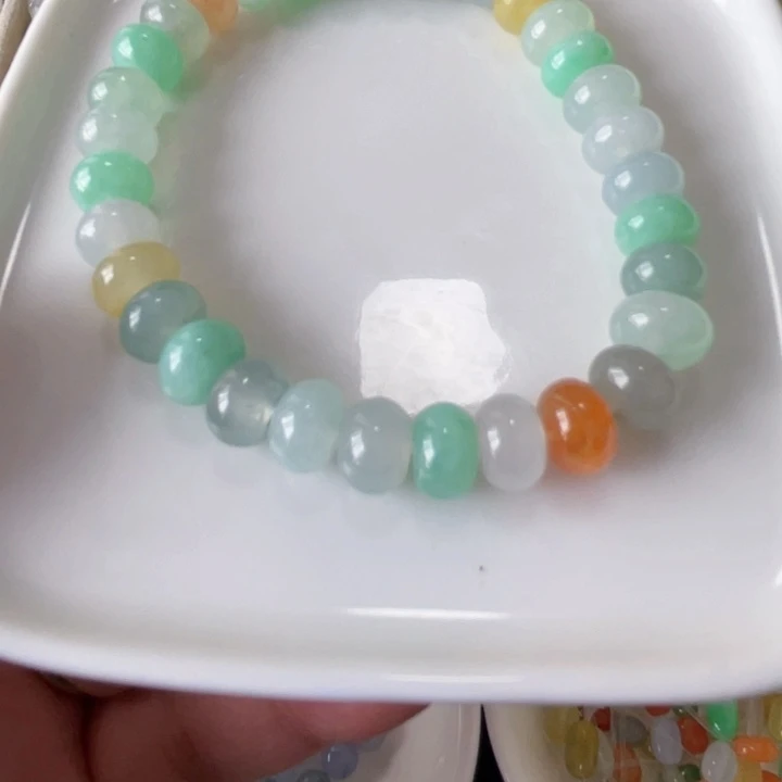 未镶嵌手链翡翠翡翠