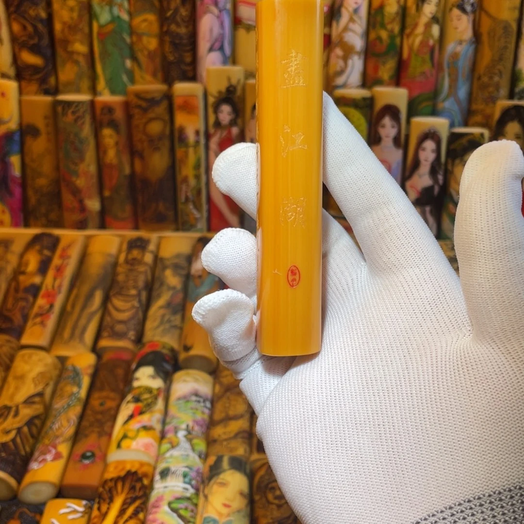 竹实心竹手把件手把件