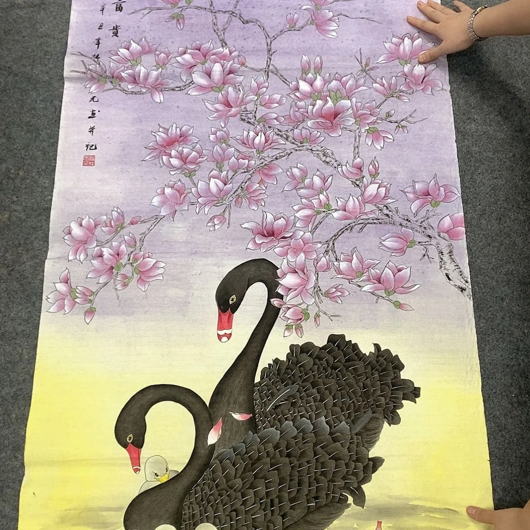 国画国画手绘作品