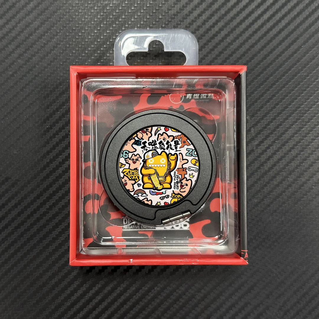 魔鬼猫磁吸指环扣手机支架原创设计适用于苹果手机情侣个性创意