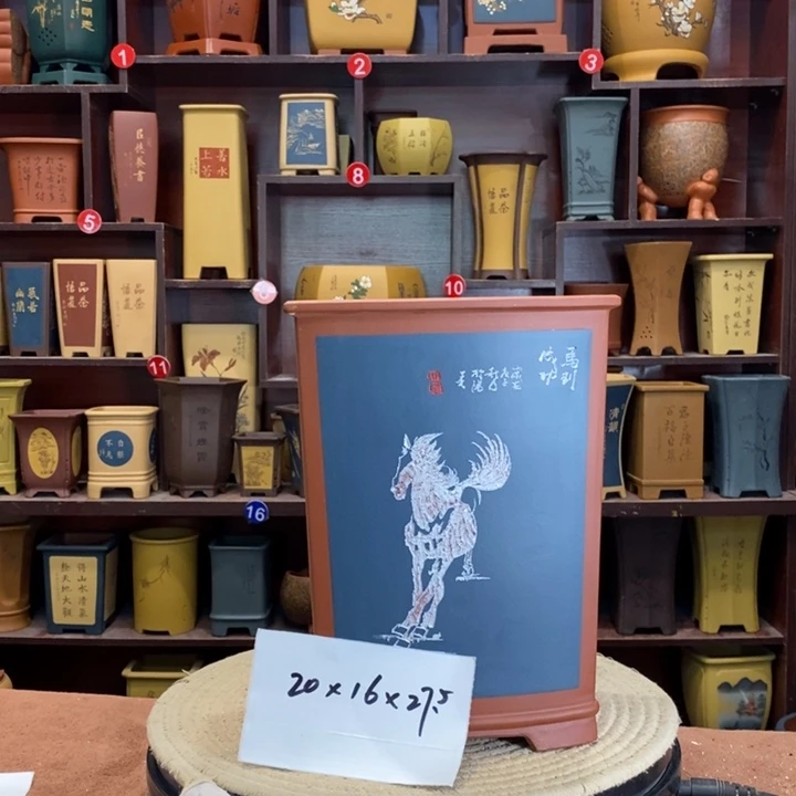 紫砂花盆紫砂艺术