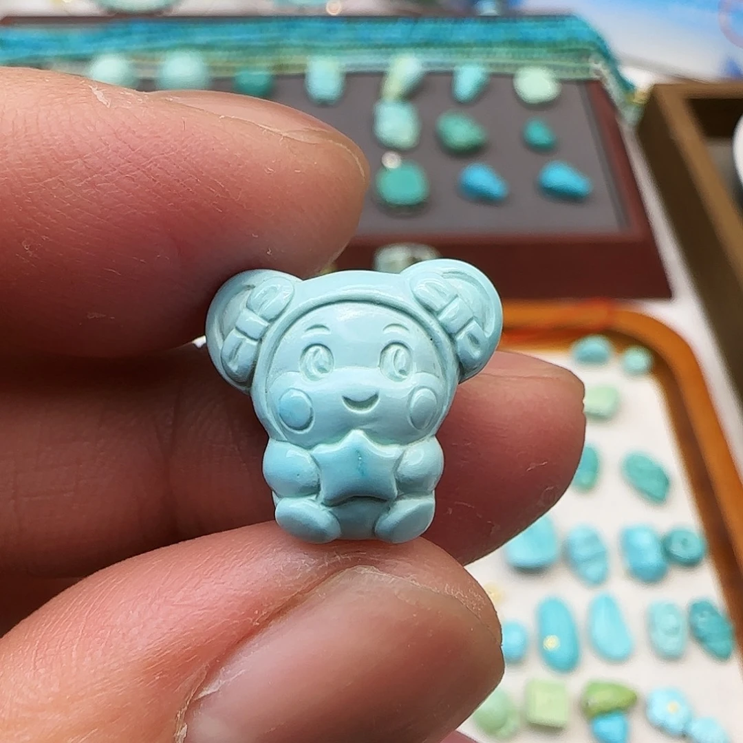 绿松石未镶嵌配饰