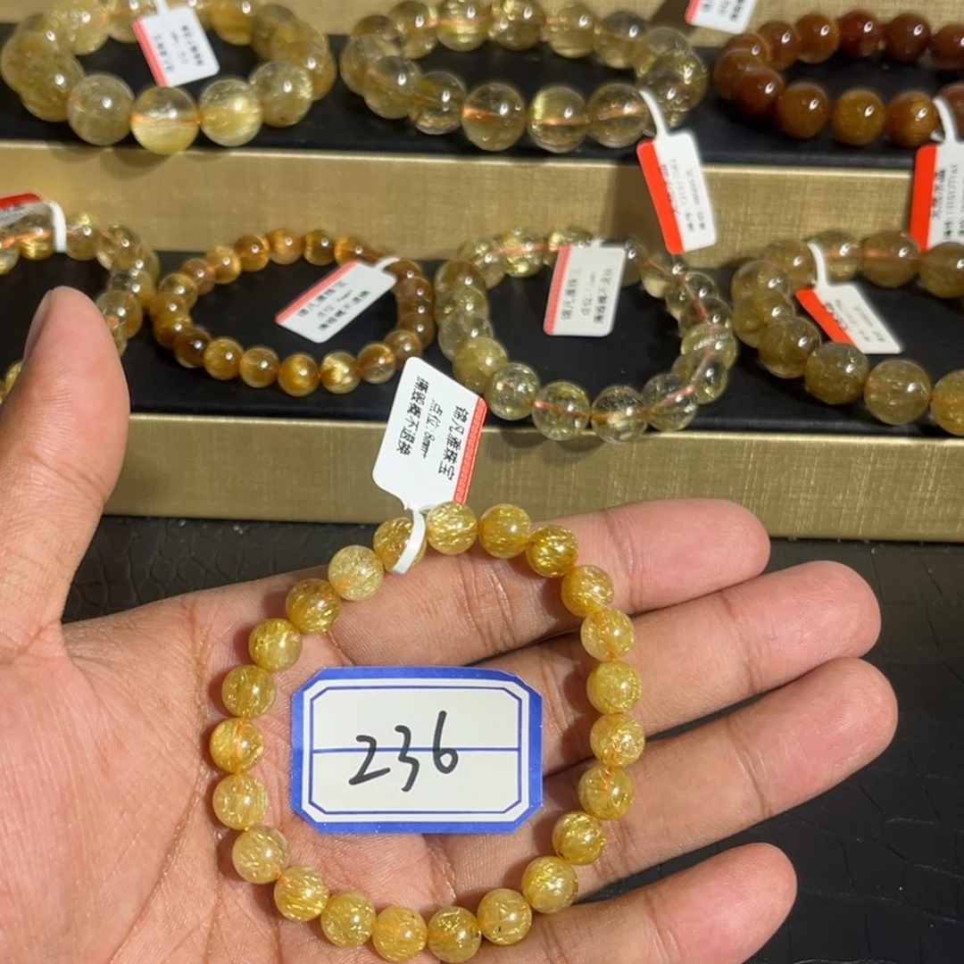 未镶嵌手链水晶@****?晶莹剔透