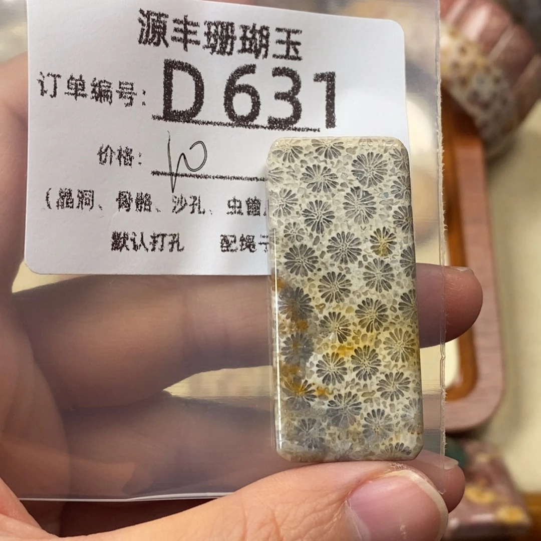 大***行硅化玉未镶嵌颈饰