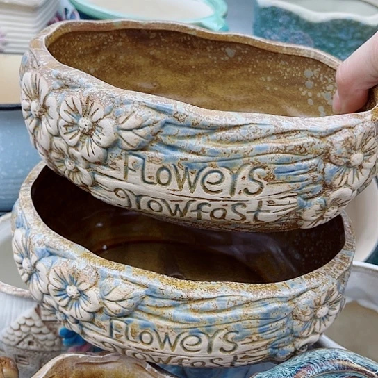 多肉绿植陶瓷花盆