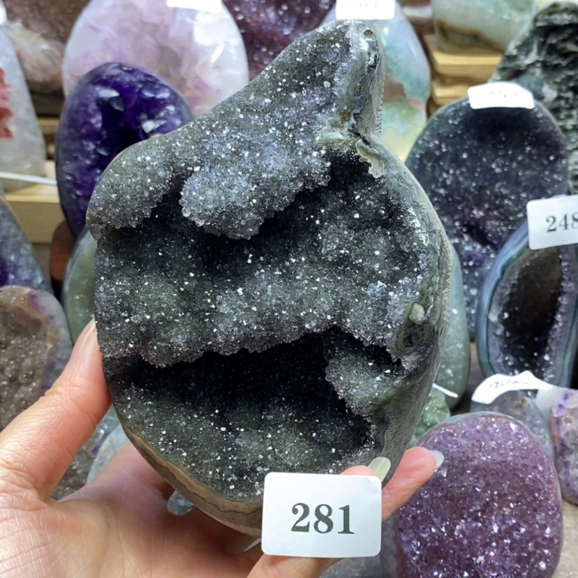 【闪购商品】未镶嵌大型摆件（非配饰）紫晶