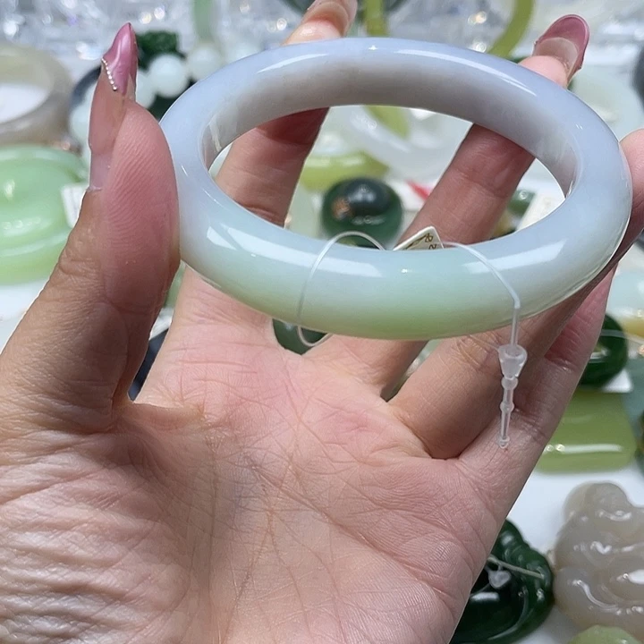 和田玉（糖玉）手镯59未镶嵌