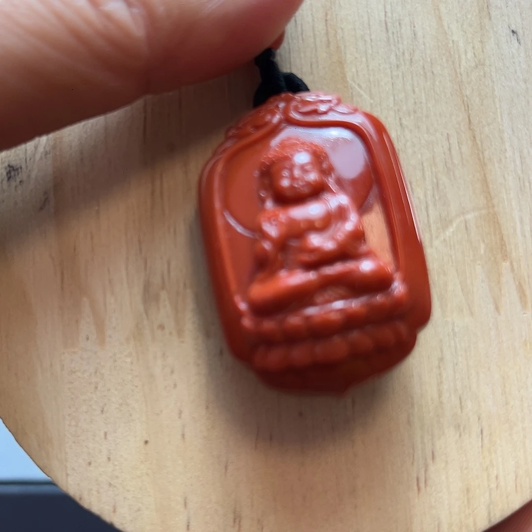 水***哥南红玛瑙合金颈饰