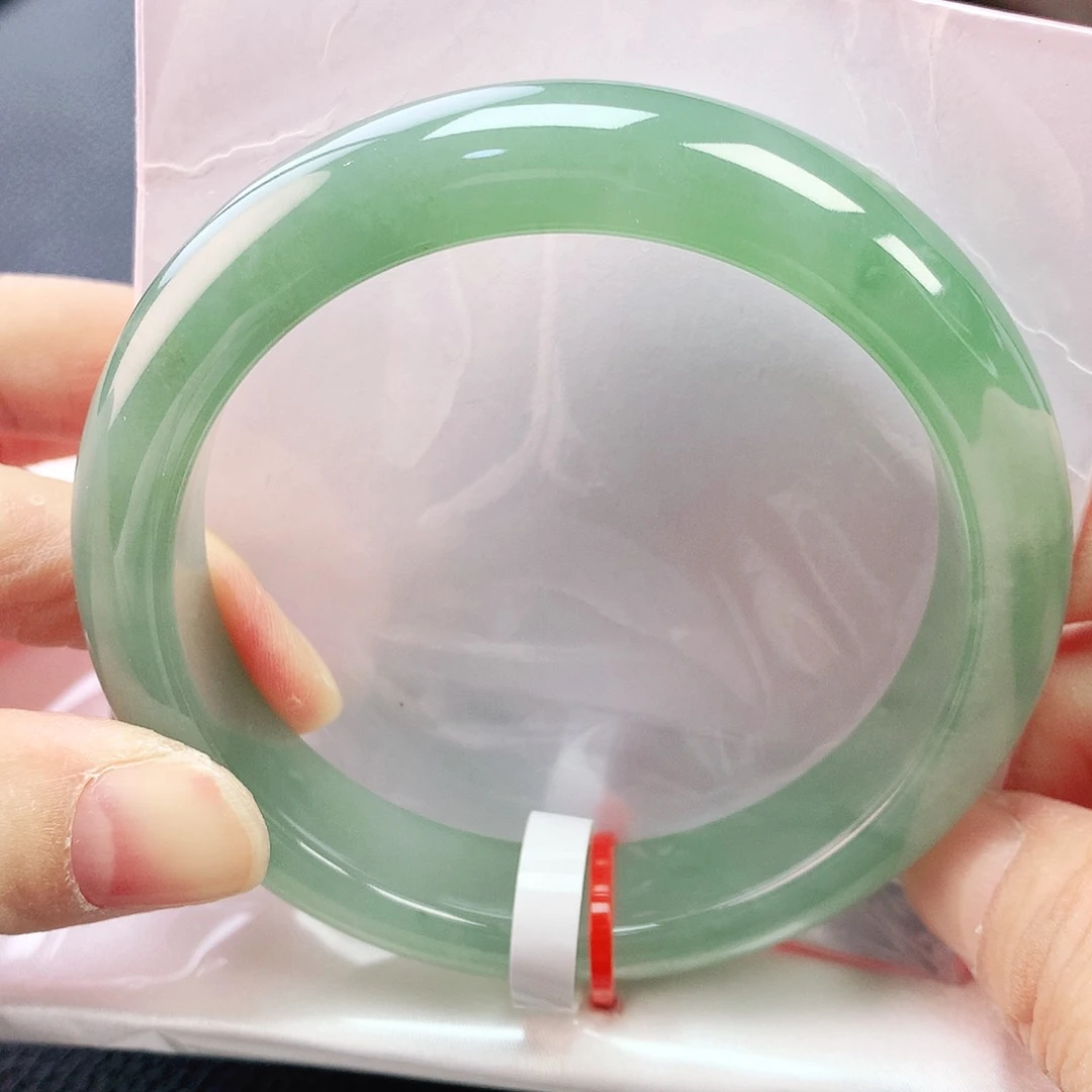 未镶嵌手镯翡翠59圈