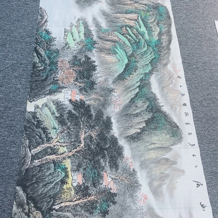 手绘作品全场放漏出