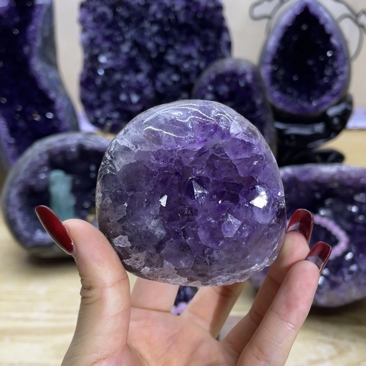 未镶嵌大型摆件（非配饰）紫晶