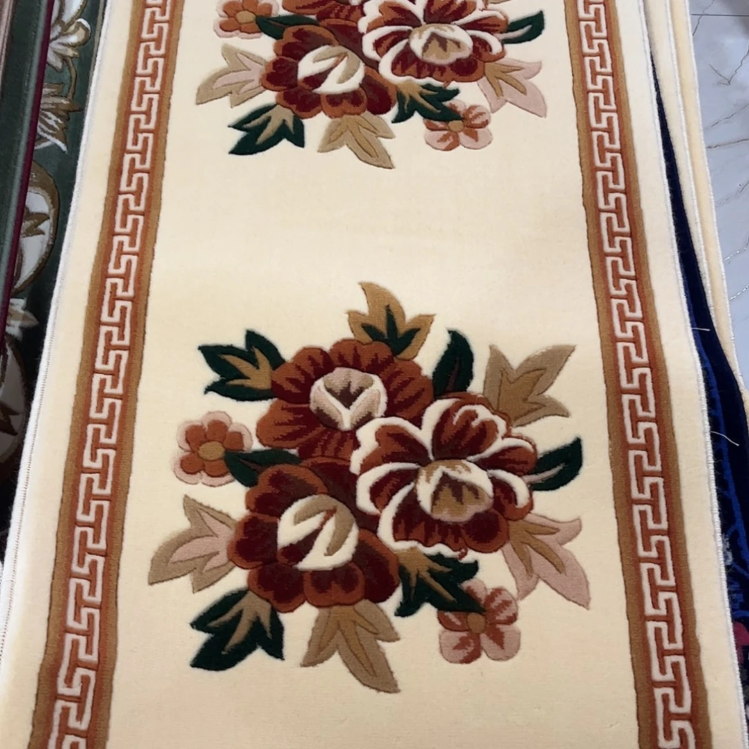 羊毛45/45、2个、60/140、60/200白色牡丹