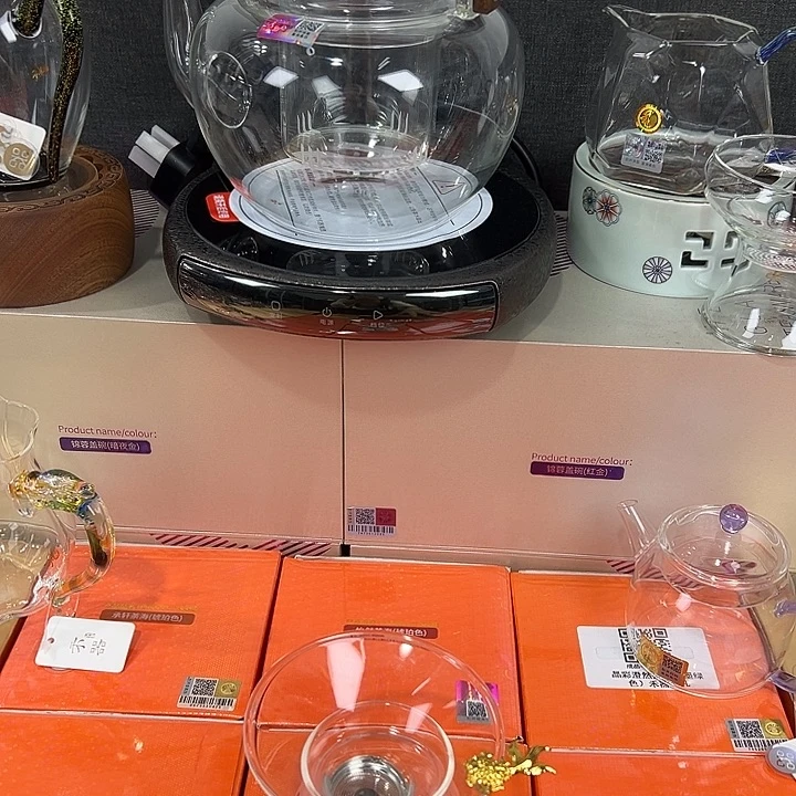 玻璃手工艺品禾器茶器现货现发