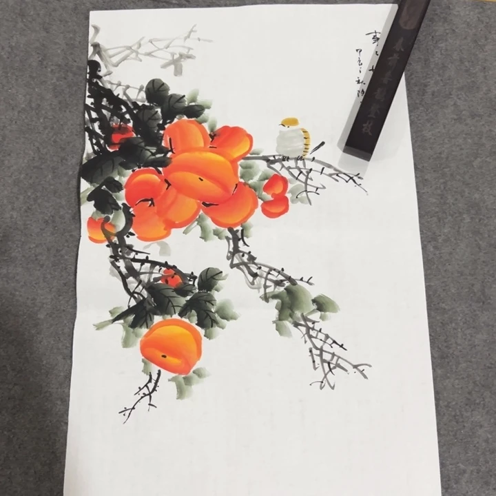 你好纯手绘画的画法图画的