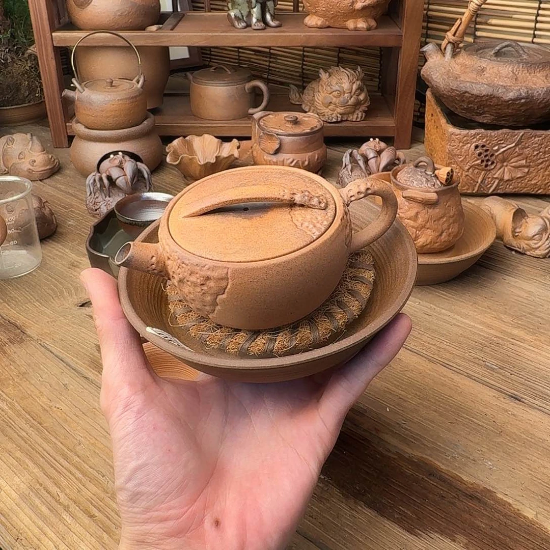 原矿老岩泥茶器系列