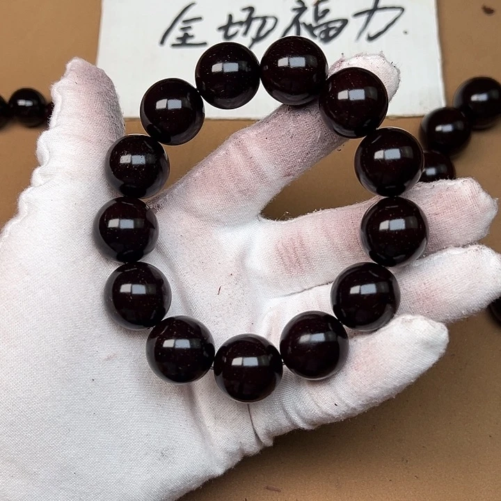 小叶紫檀手串/手链1.8*13