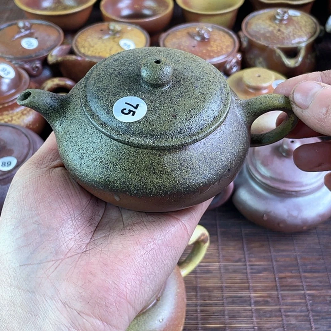 【闪购商品】苏*柴烧茶壶170毫升左右微瑕福利