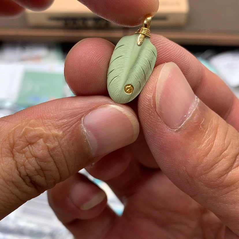 【闪购商品】绿松石未镶嵌颈饰16
