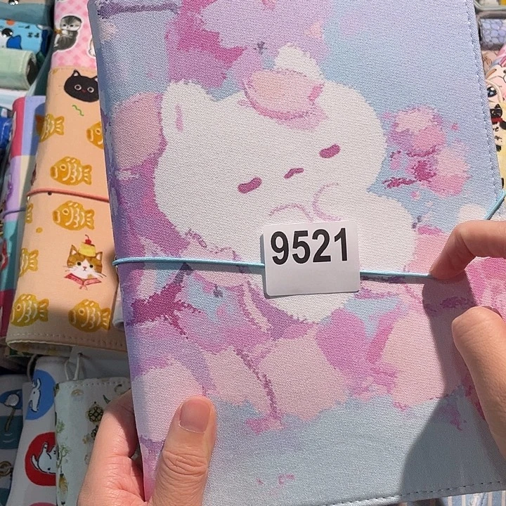 织绣A5活页不送纸9521