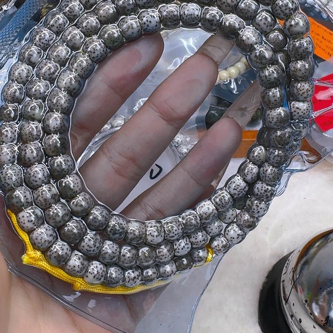 星月菩提手串45荣耀奶奶灰星月菩提87桶108