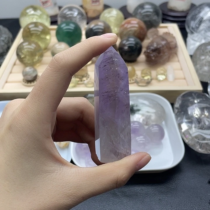 珠宝半成品未镶嵌发晶248水晶