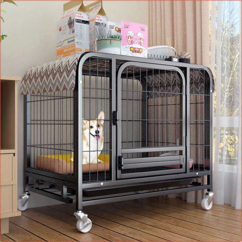 中型大型犬哈士奇专用金毛通用家用狗笼子加厚加固适合狗笼子