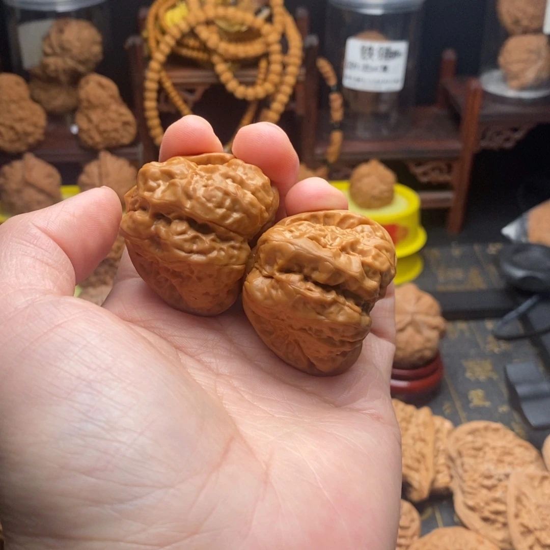 不***吴核桃手串/手链蛤蟆头40