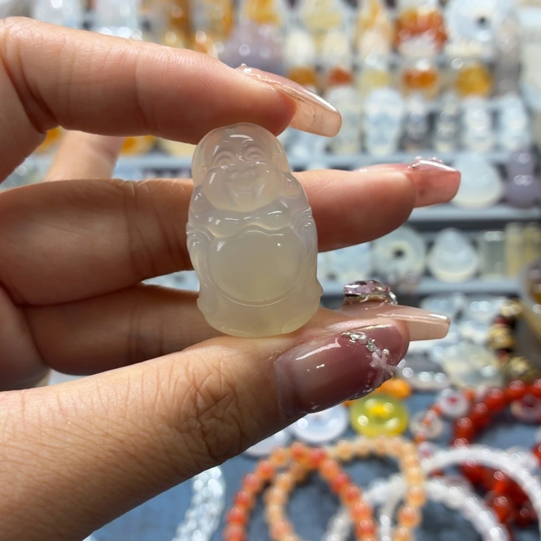 玛瑙/玉髓未镶嵌吊坠(不含链)