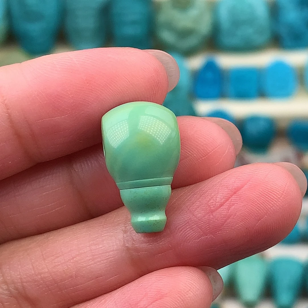 未镶嵌绿松石珠宝奇石10.3