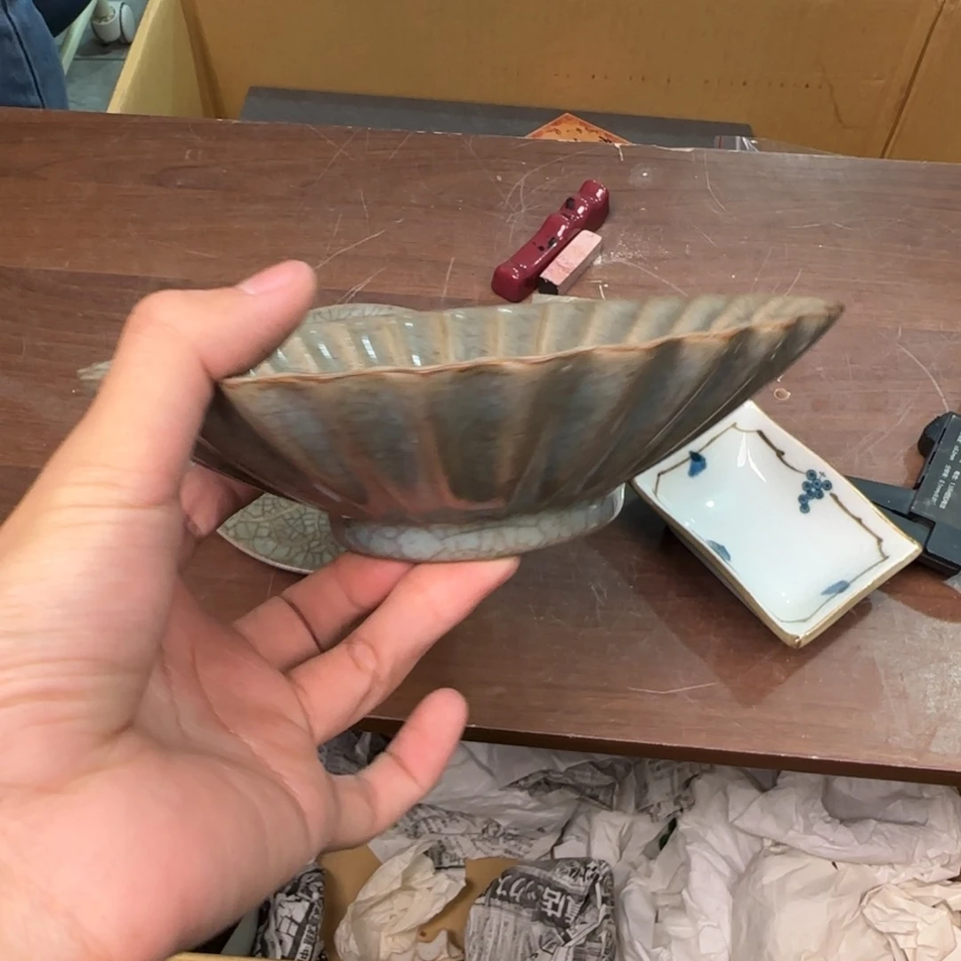 紫砂陶瓷孤品单件车里拍