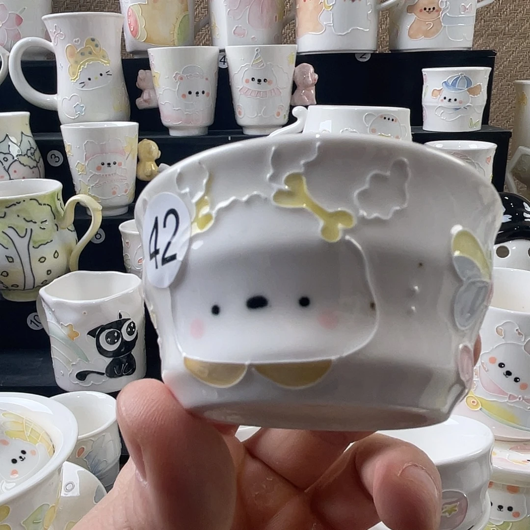漫甜手工陶瓷杯子