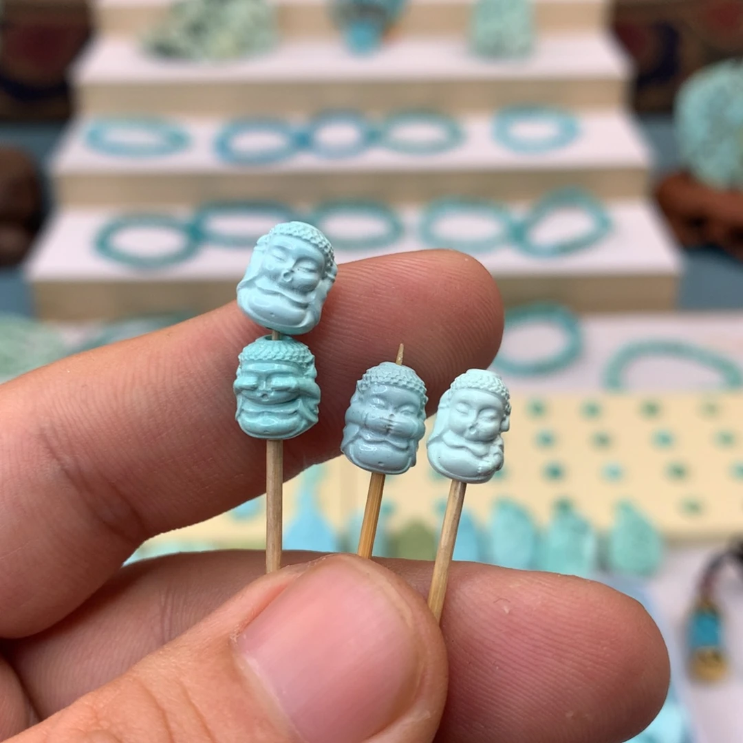 绿松石配饰未镶嵌c****y