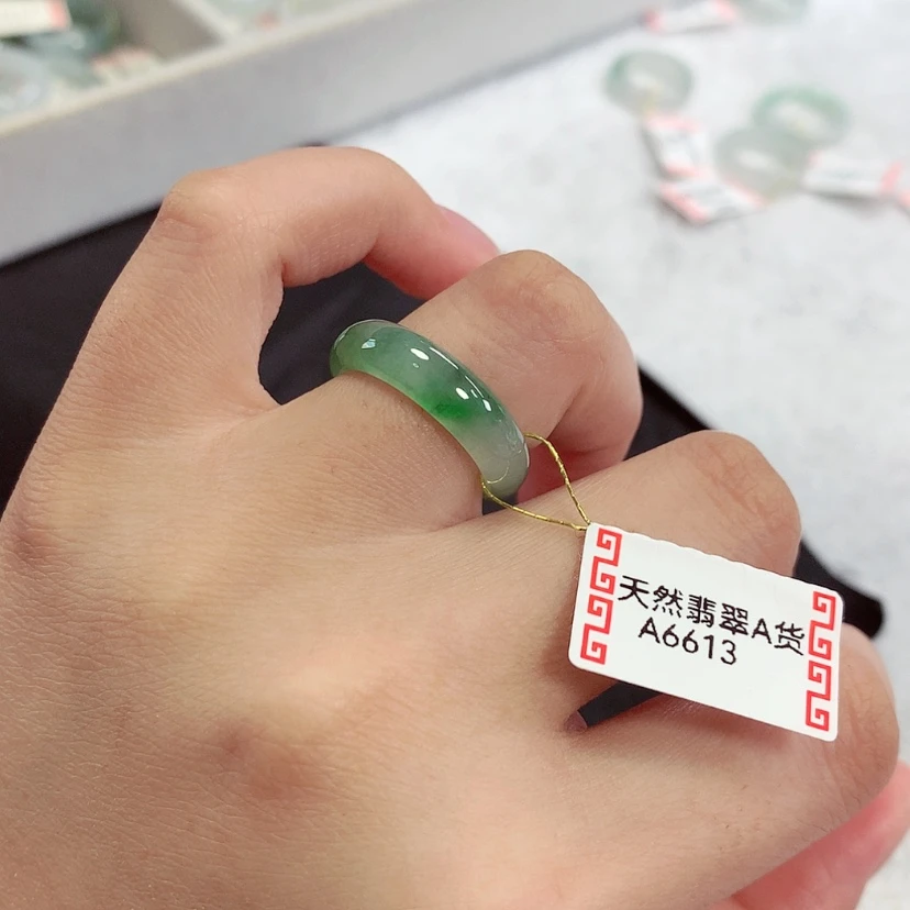 【闪购商品】未镶嵌戒指翡翠13号