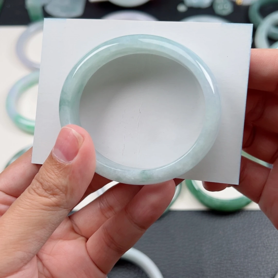 未镶嵌手镯翡翠54.1*48.0*13.9*6.6