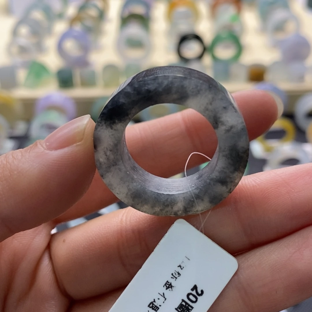 定制翡翠未镶嵌圈口20-27