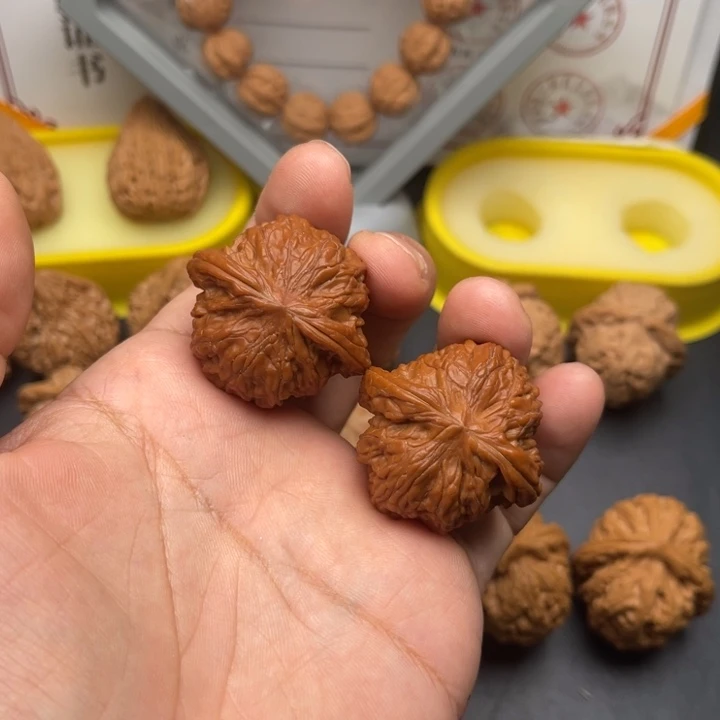 文玩核桃把件旗*磨盘38