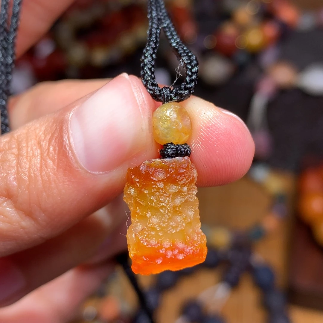 未镶嵌玛瑙/玉髓珠宝半成品