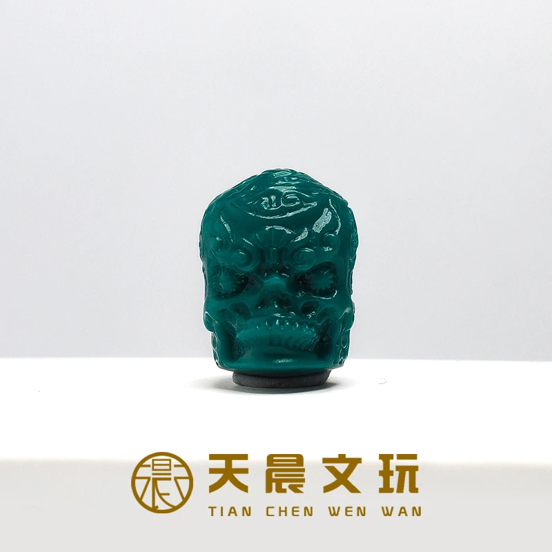 【天晨文玩】刺骨恶灵地狱色配珠手串配饰顶珠腰珠散珠/