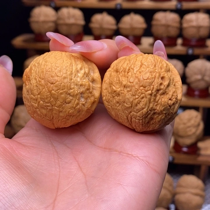 文玩核桃把件和尚头47