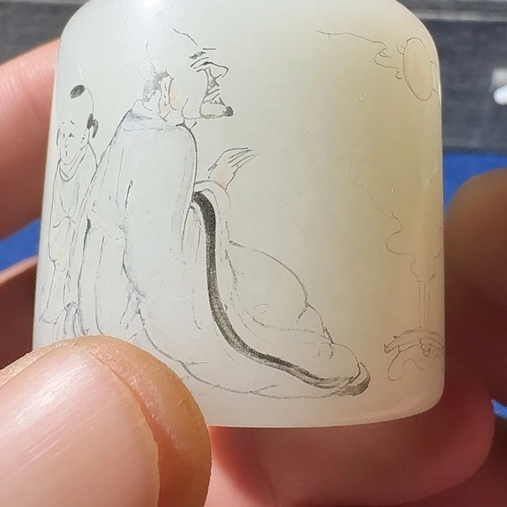 桃***1方钠石合金珠宝半成品