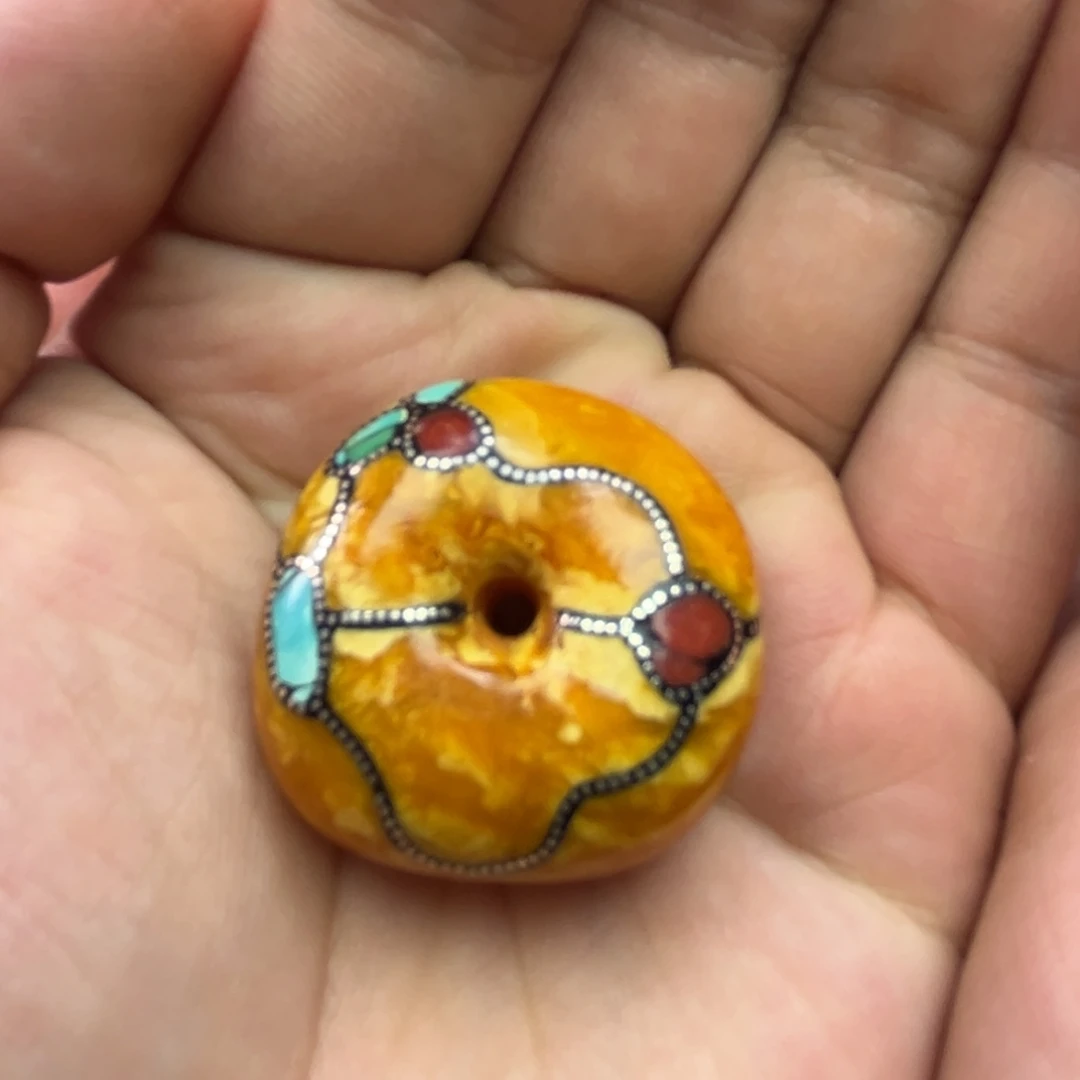 琥珀吊坠(不含链)未镶嵌