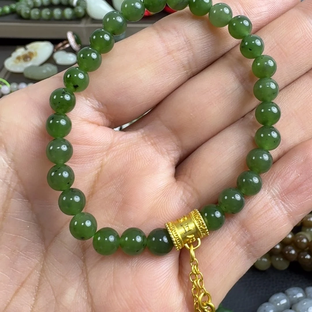 未镶嵌手串和田玉